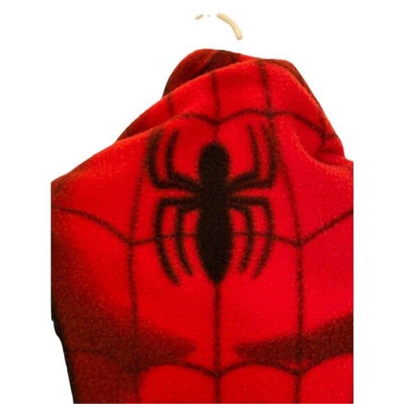 Fleece Spider Man Robe (Youth one size) - Picture 6 of 7